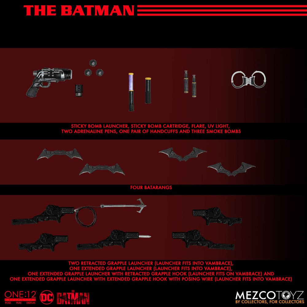 The Batman figurine 1/12 The Batman 17 cm