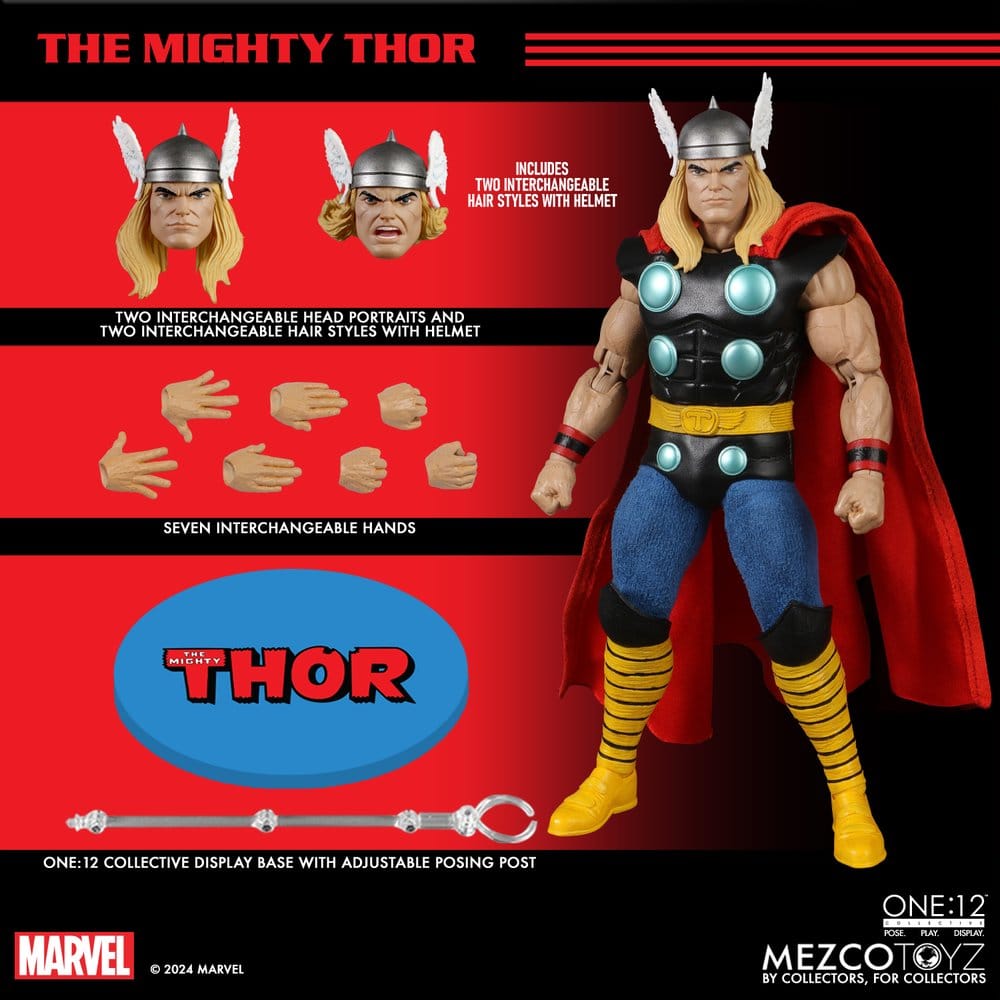Marvel One:12 Collective figurine 1/12 The Mighty Thor 17 cm
