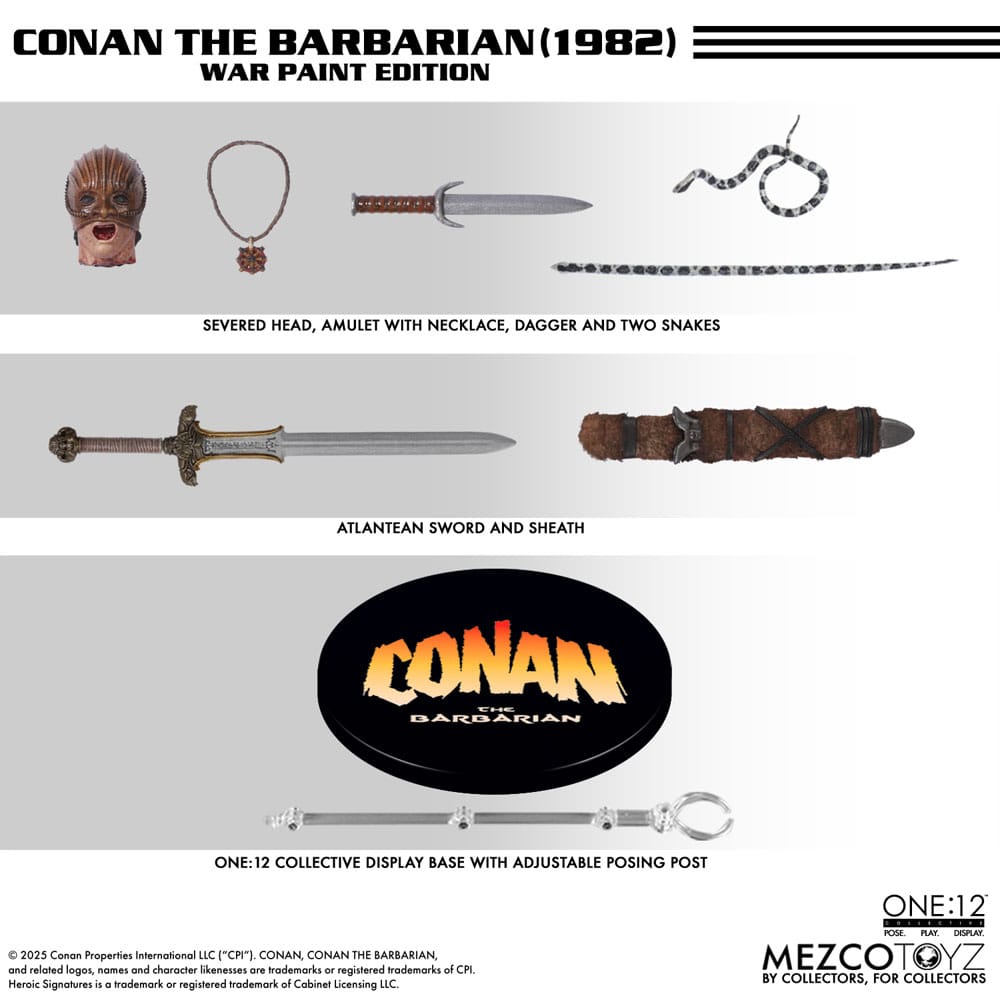 Conan le Barbare figurine 1/12 Conan (1982) 16 cm