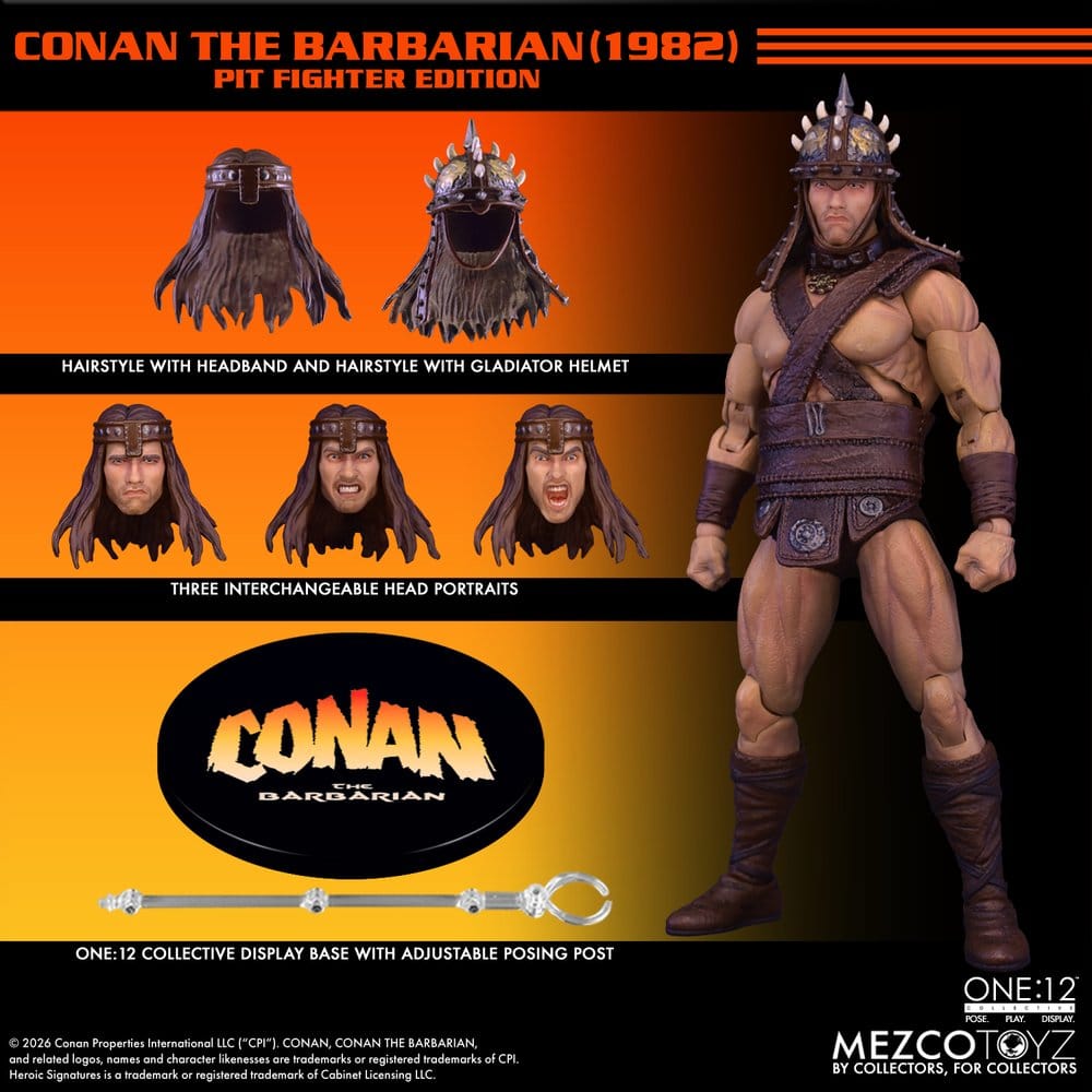Conan le Barbare One:12 Collective figurine 1/12 Conan (Pit Fighter Edition) 16 cm