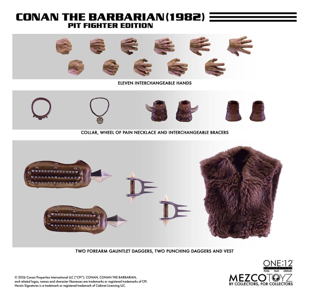 Conan le Barbare One:12 Collective figurine 1/12 Conan (Pit Fighter Edition) 16 cm