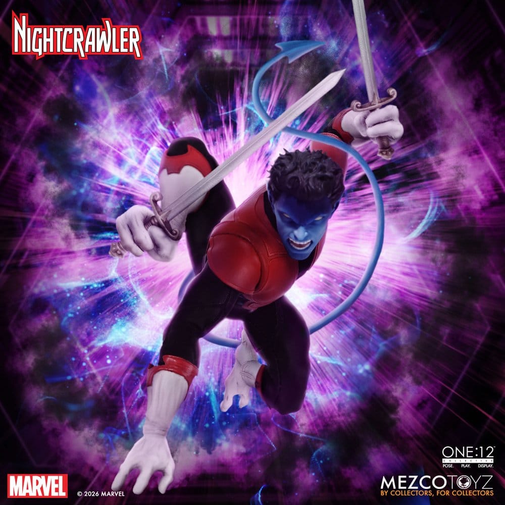 Marvel X-Men One:12 Collective figurine 1/12 Nightcrawler 16 cm