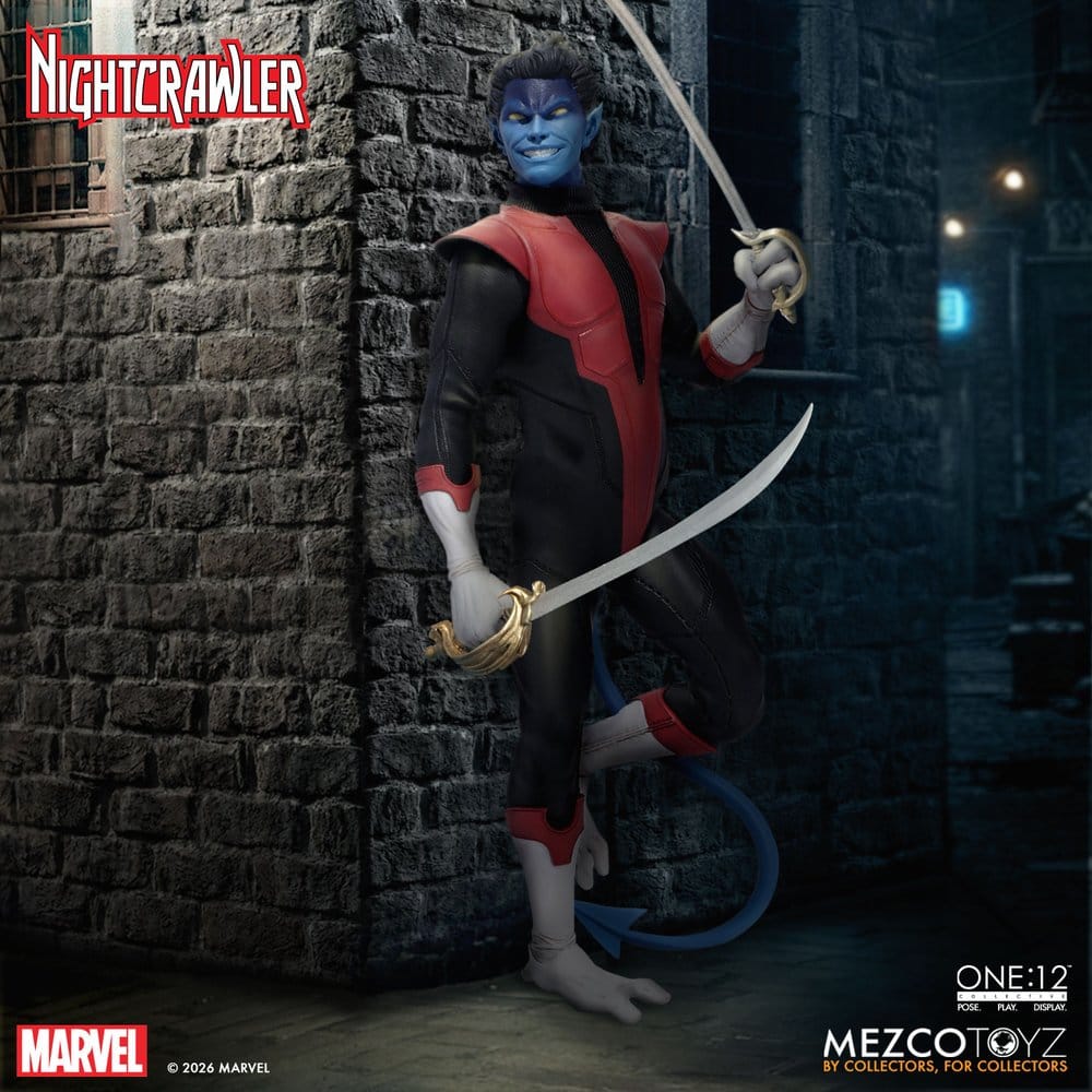 Marvel X-Men One:12 Collective figurine 1/12 Nightcrawler 16 cm