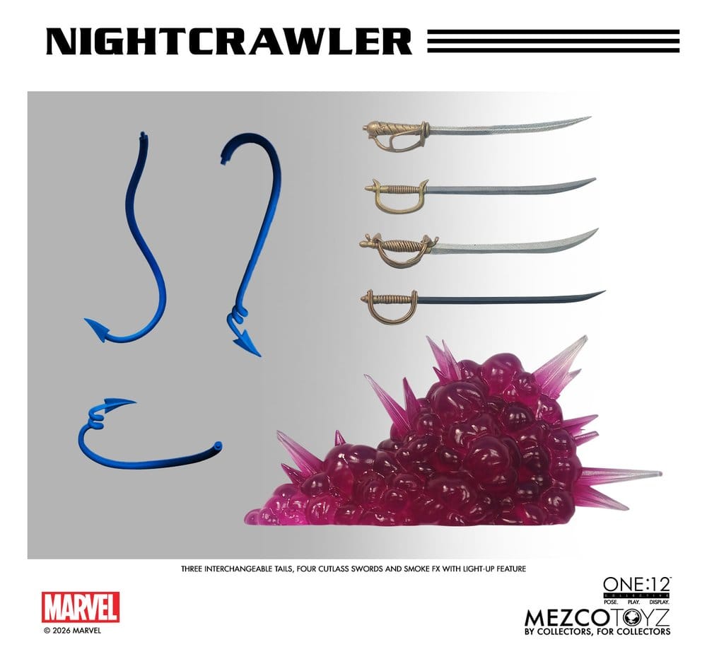 Marvel X-Men One:12 Collective figurine 1/12 Nightcrawler 16 cm