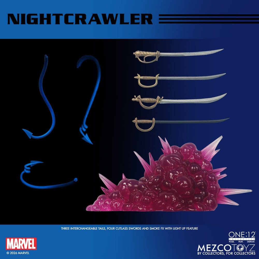 Marvel X-Men One:12 Collective figurine 1/12 Nightcrawler 16 cm