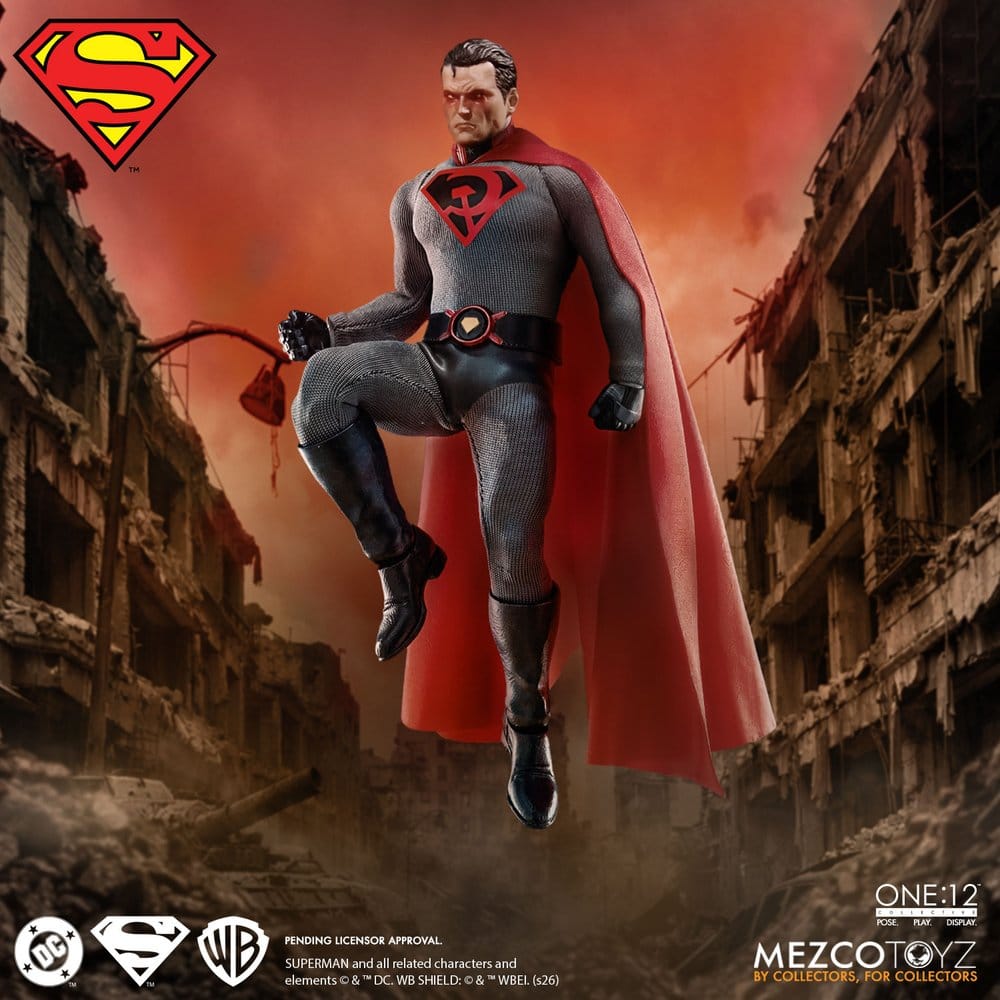 DC Comics One:12 Collective figurine 1/12 Superman: Red Son 17 cm