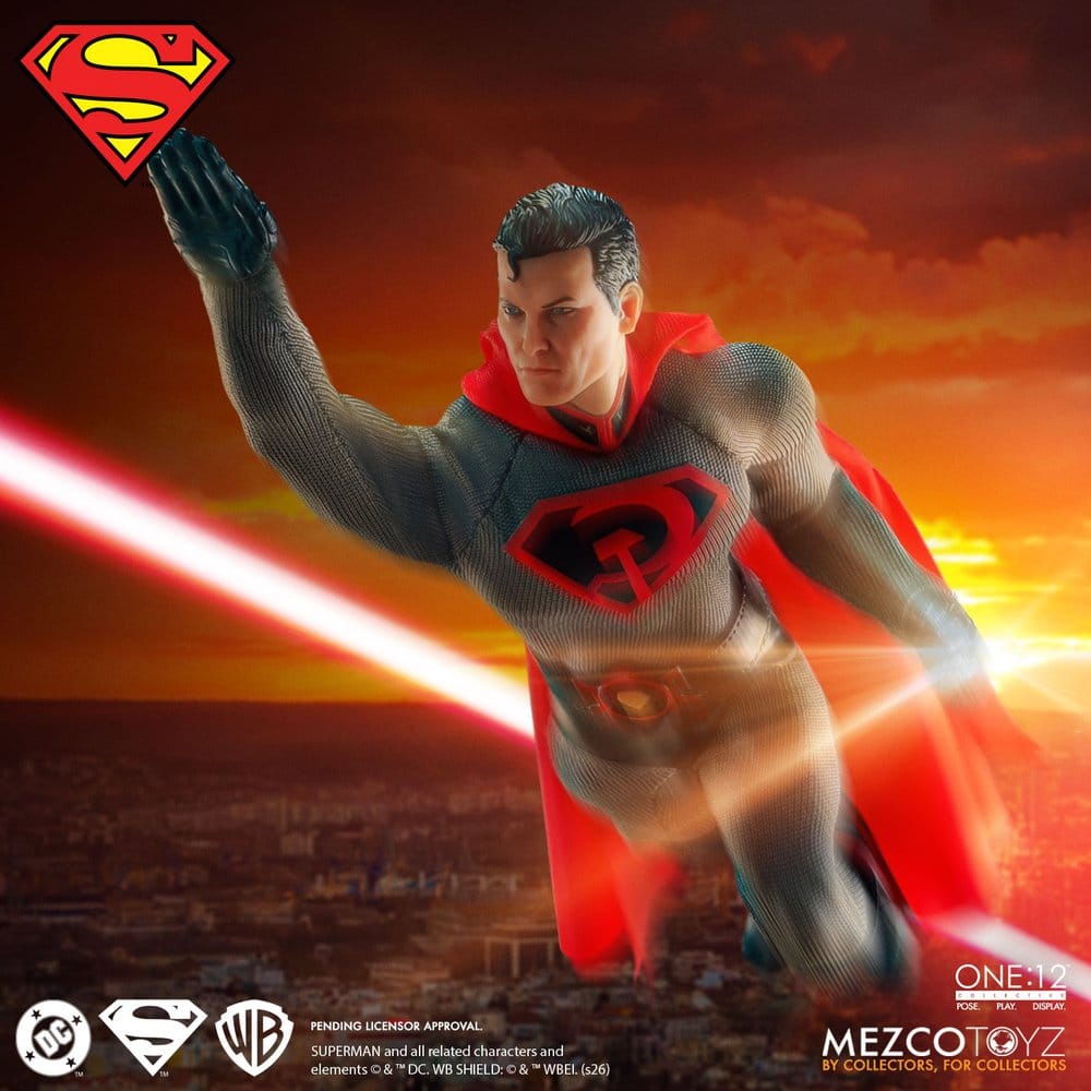 DC Comics One:12 Collective figurine 1/12 Superman: Red Son 17 cm