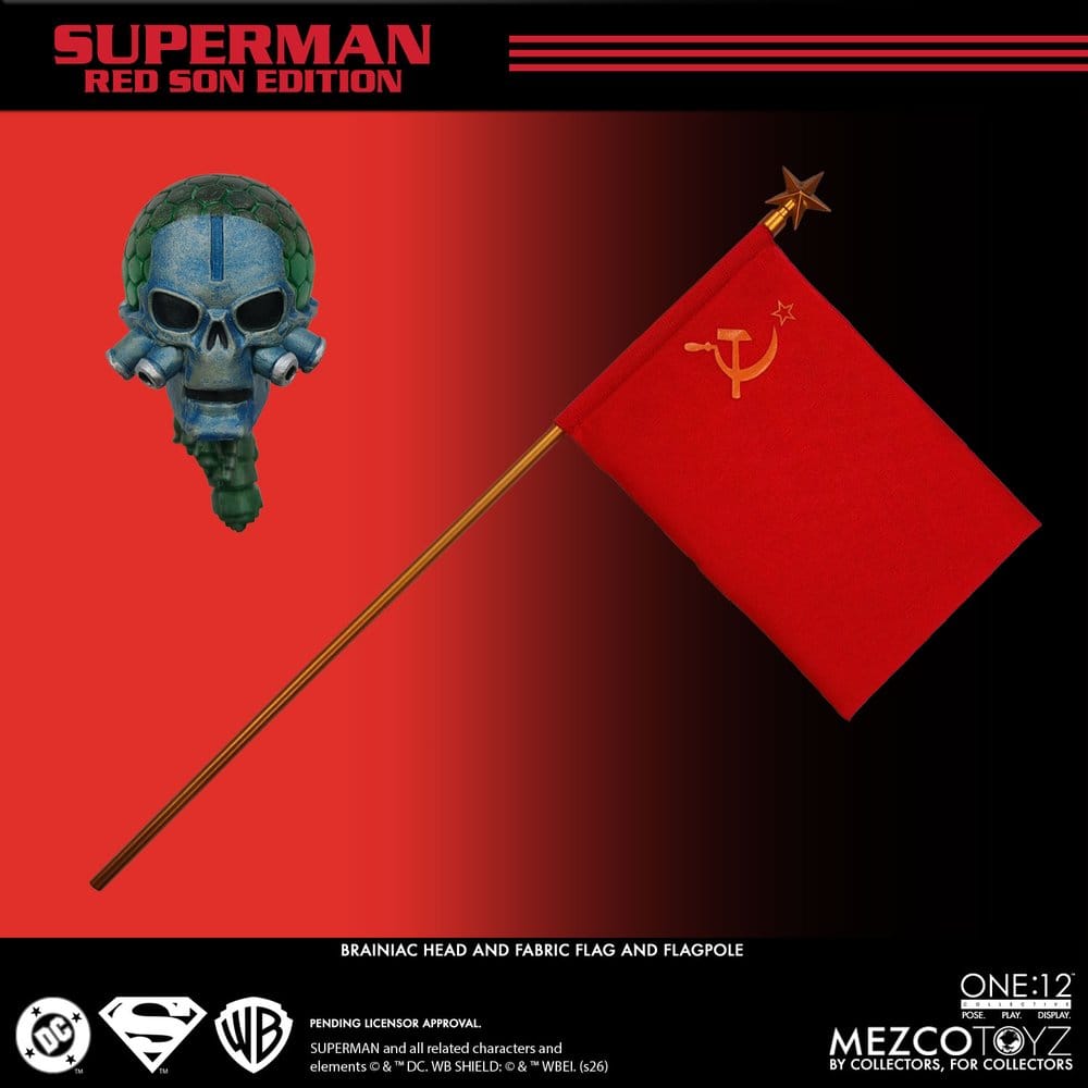 DC Comics One:12 Collective figurine 1/12 Superman: Red Son 17 cm