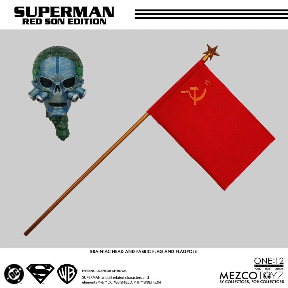 DC Comics One:12 Collective figurine 1/12 Superman: Red Son 17 cm