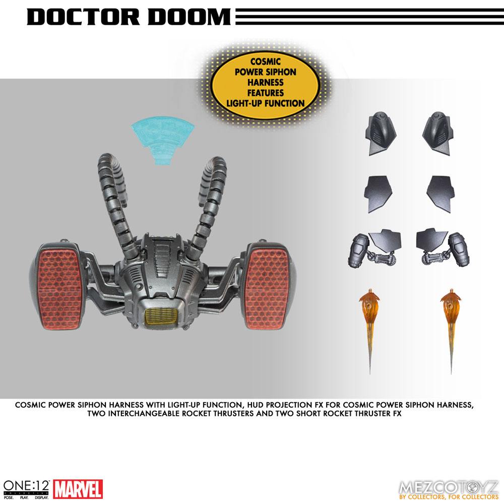 Marvel figurine 1/12 Doctor Doom 17 cm