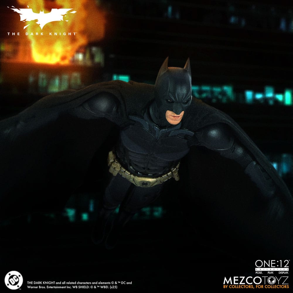 The Dark Knight : Le Chevalier noir figurine 1/12 Batman 17 cm
