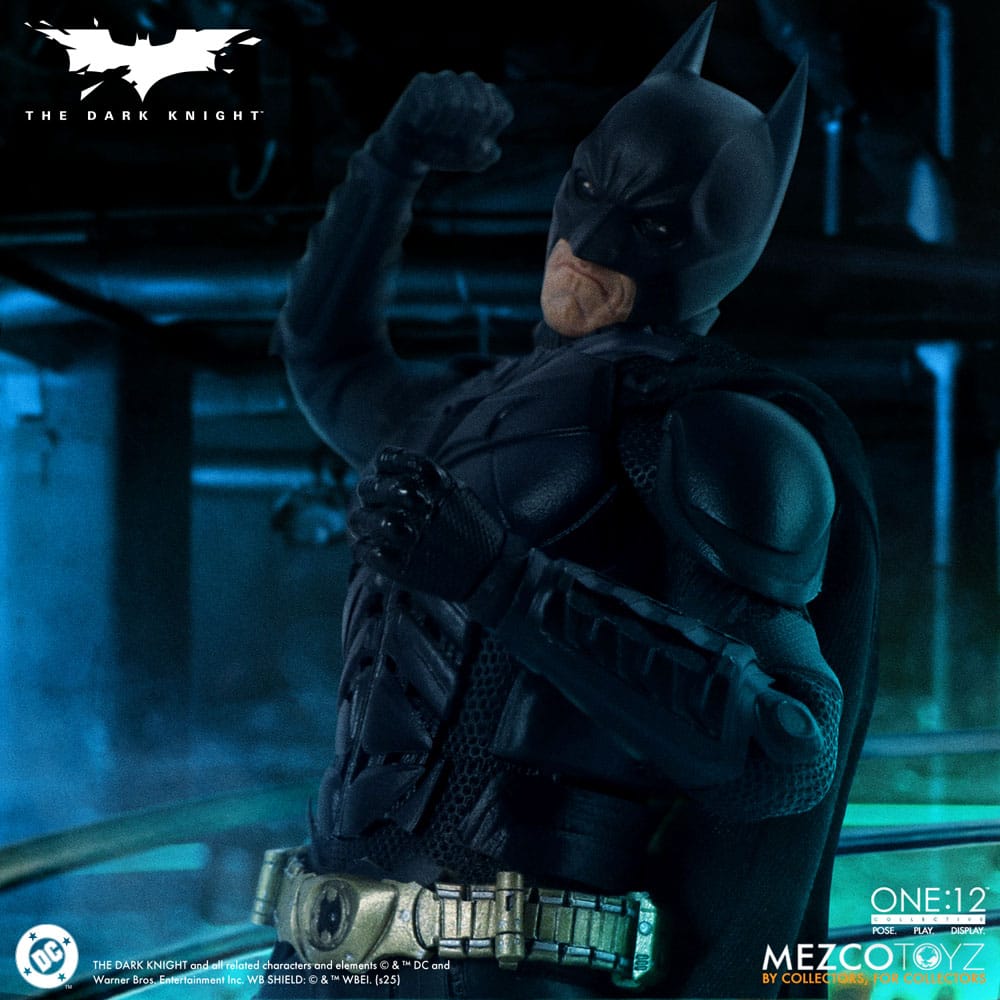 The Dark Knight : Le Chevalier noir figurine 1/12 Batman 17 cm