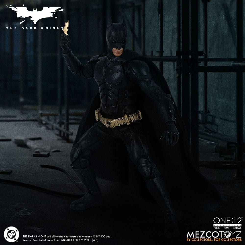 The Dark Knight : Le Chevalier noir figurine 1/12 Batman 17 cm