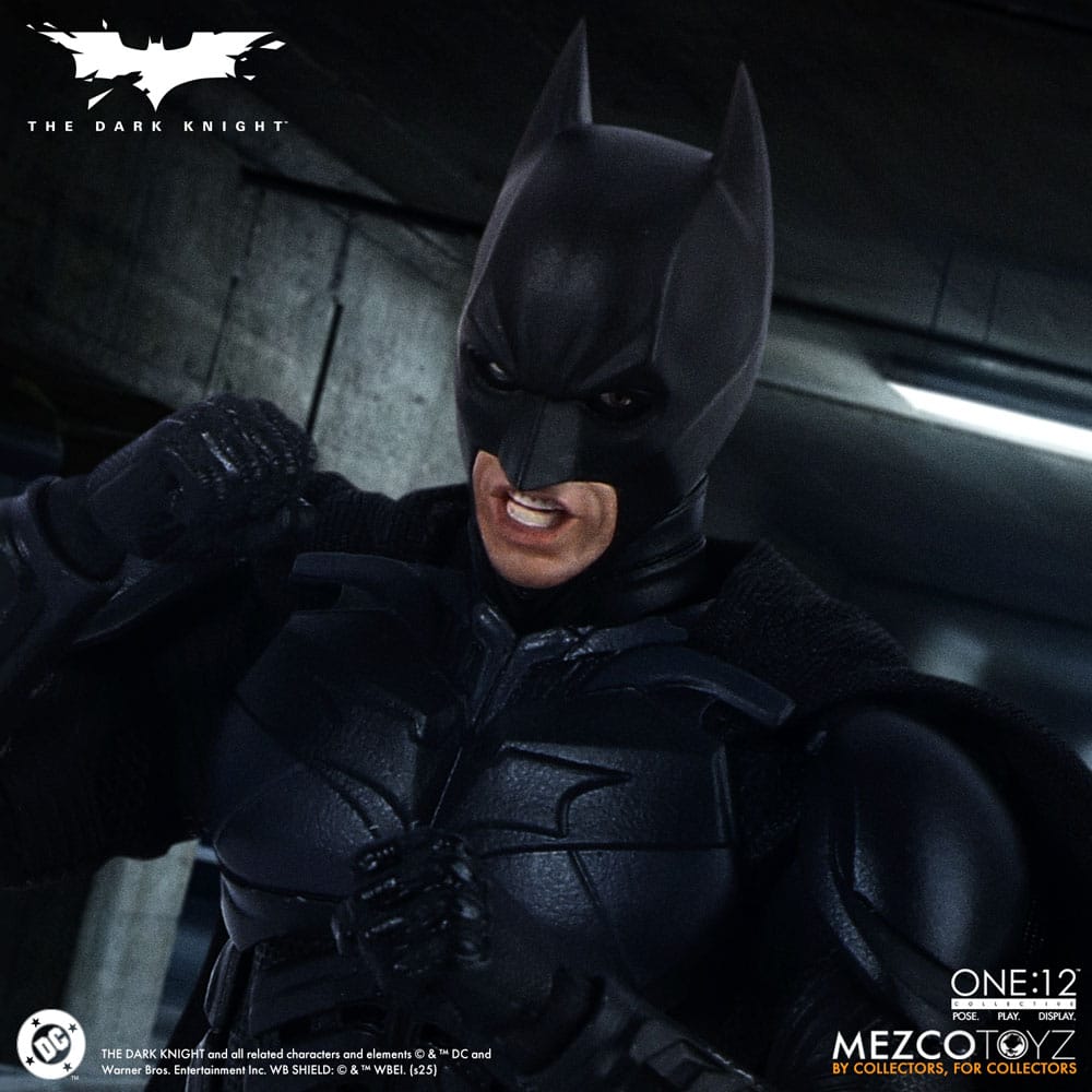The Dark Knight : Le Chevalier noir figurine 1/12 Batman 17 cm