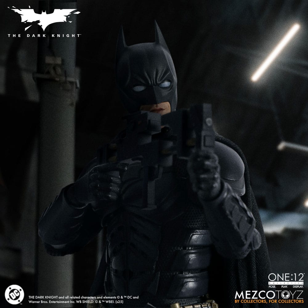 The Dark Knight : Le Chevalier noir figurine 1/12 Batman 17 cm