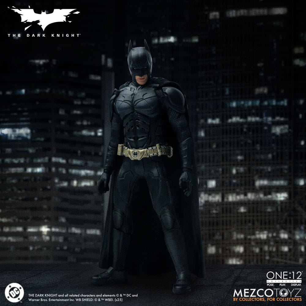 The Dark Knight : Le Chevalier noir figurine 1/12 Batman 17 cm