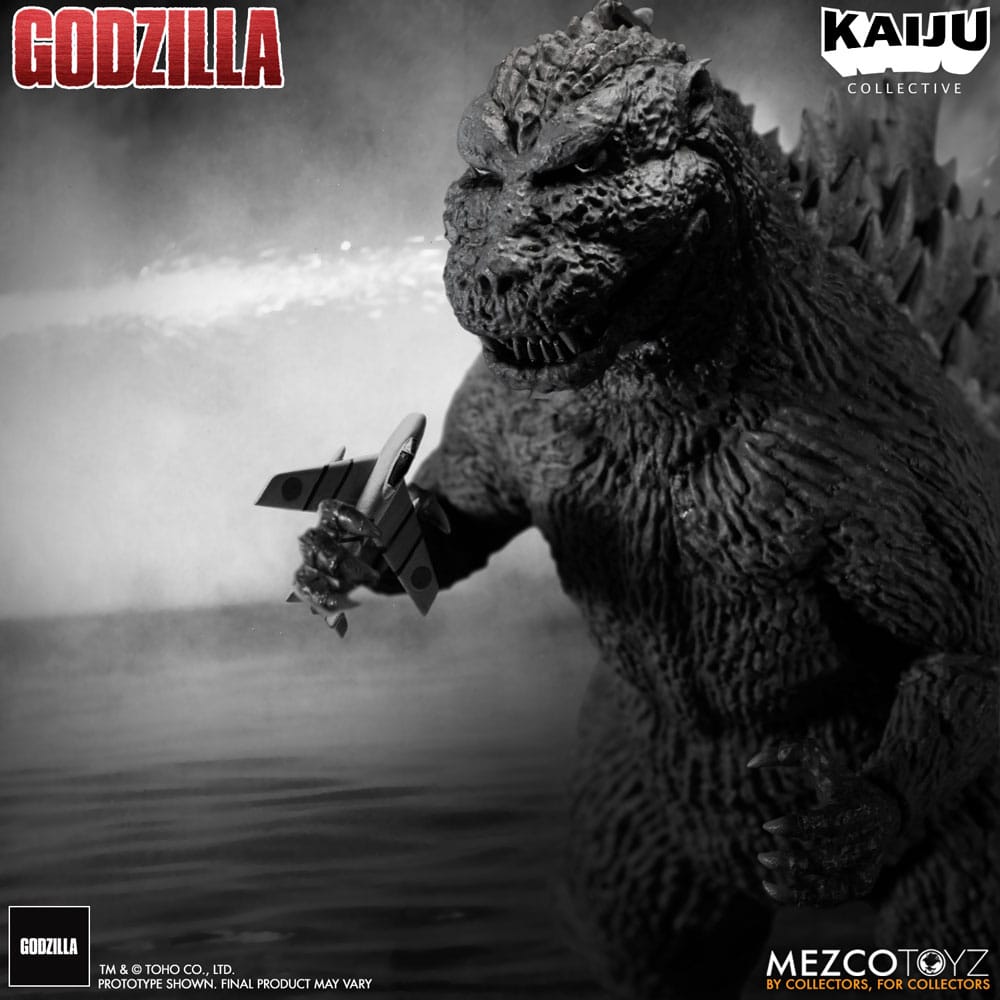 Godzilla (1954) figurine Kaiju Collective Godzilla - Black & White Edition 20 cm