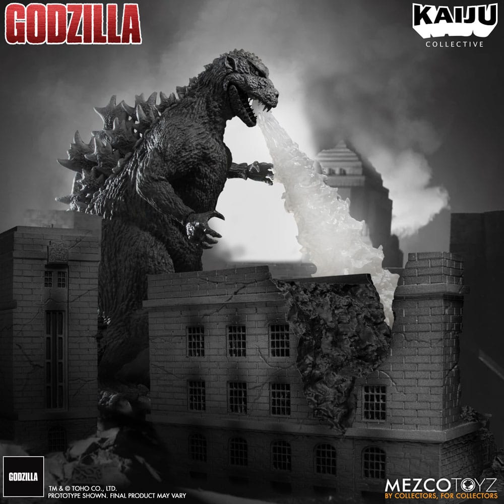 Godzilla (1954) figurine Kaiju Collective Godzilla - Black & White Edition 20 cm