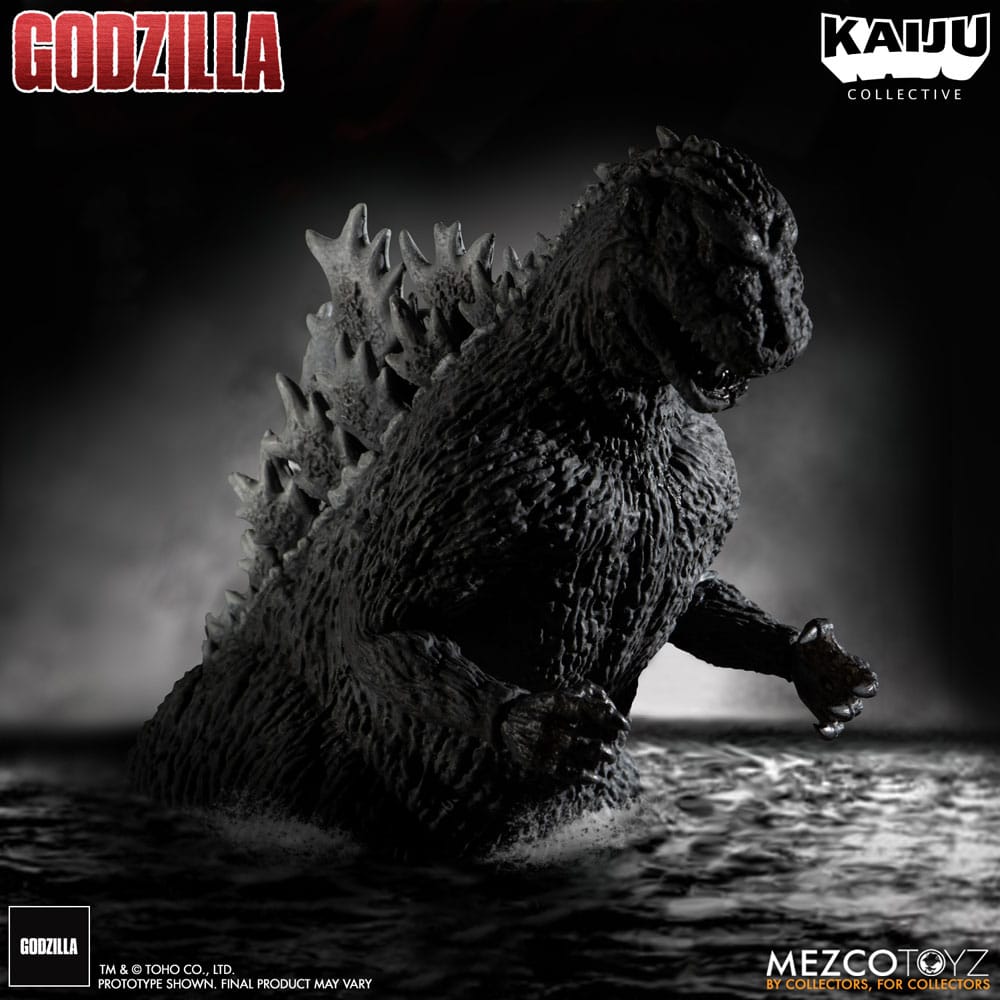 Godzilla (1954) figurine Kaiju Collective Godzilla - Black & White Edition 20 cm