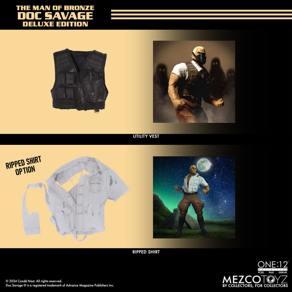 Doc Savage figurine 1/12 Doc Savage Deluxe Edition 18 cm