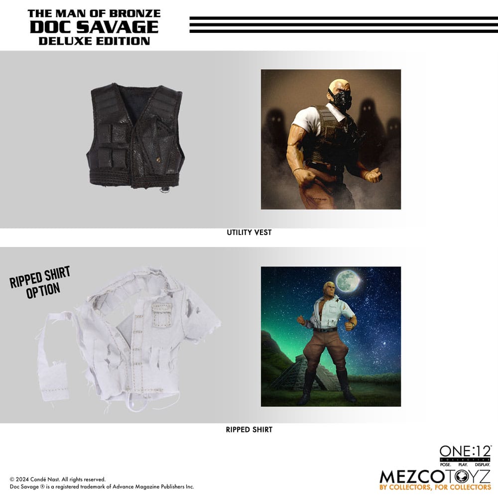 Doc Savage figurine 1/12 Doc Savage Deluxe Edition 18 cm