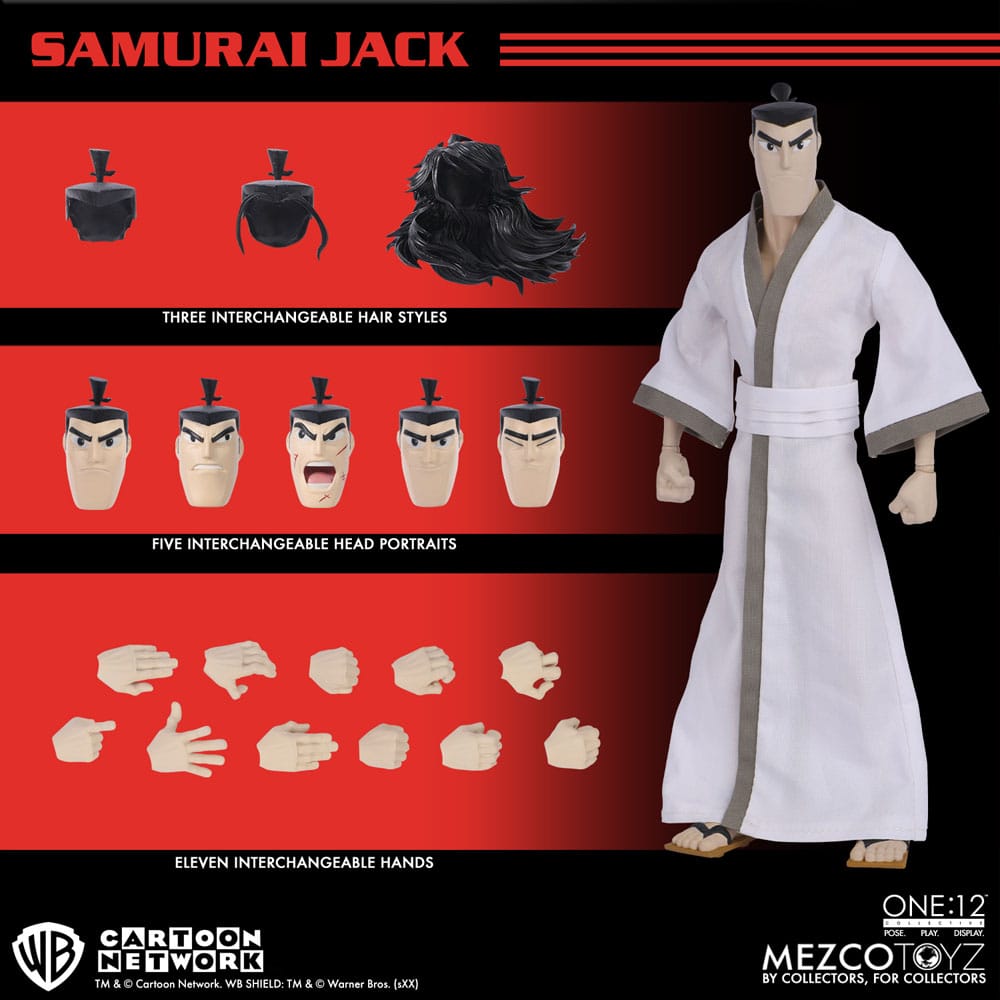 Samurai Jack figurine 1/12 Samurai Jack 17 cm