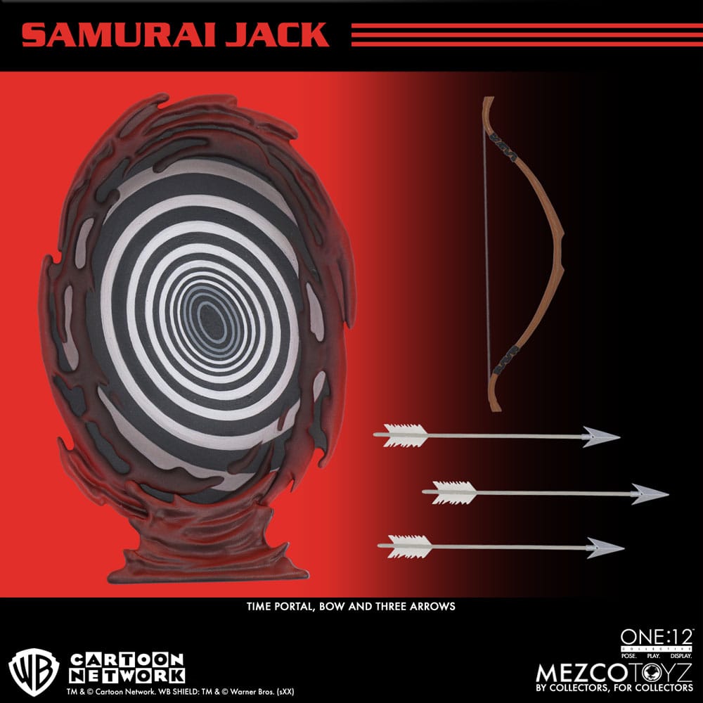 Samurai Jack figurine 1/12 Samurai Jack 17 cm
