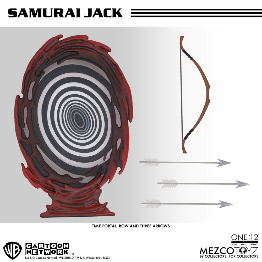 Samurai Jack figurine 1/12 Samurai Jack 17 cm