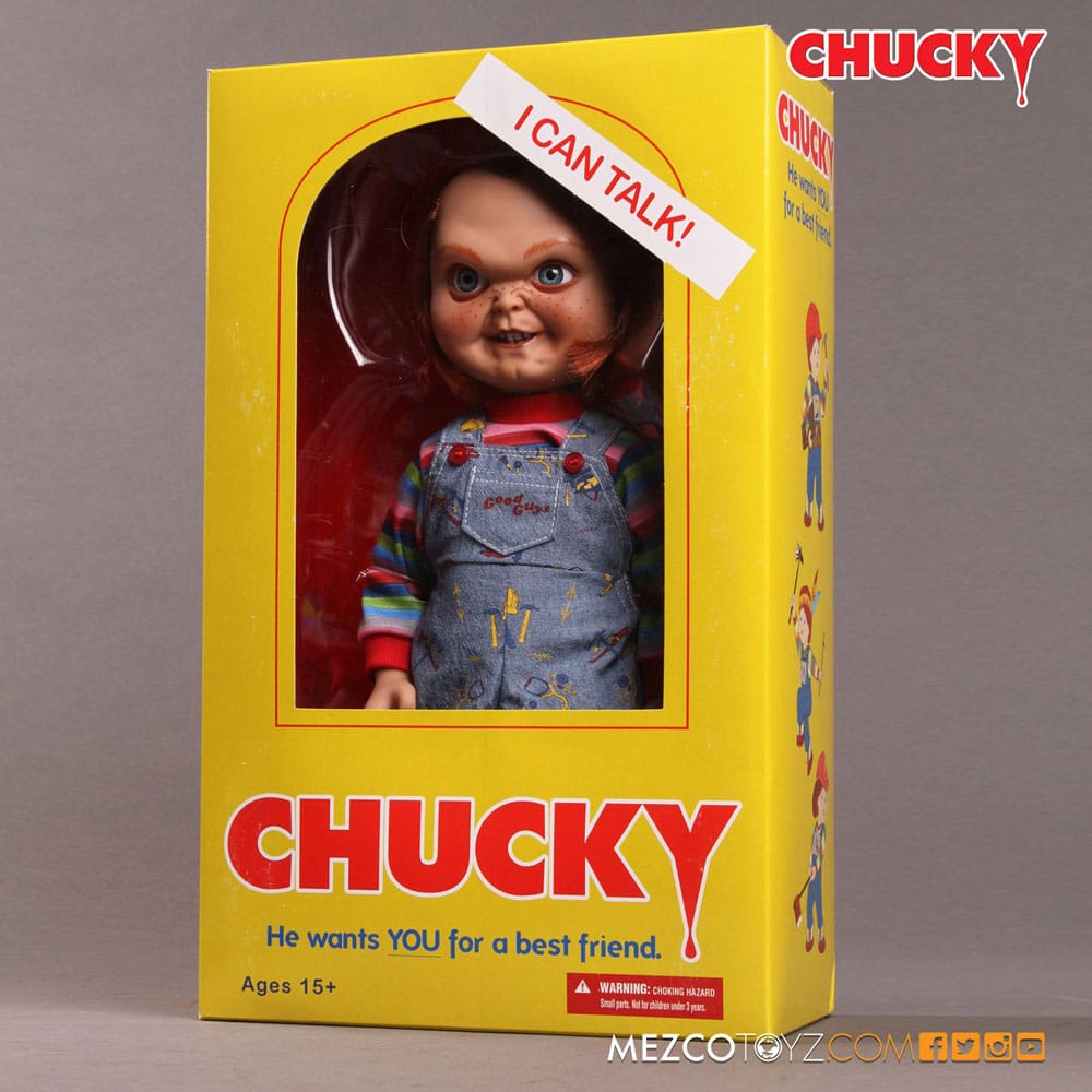 Chucky Jeu d´enfant poupée sonore Sneering Chucky 38 cm