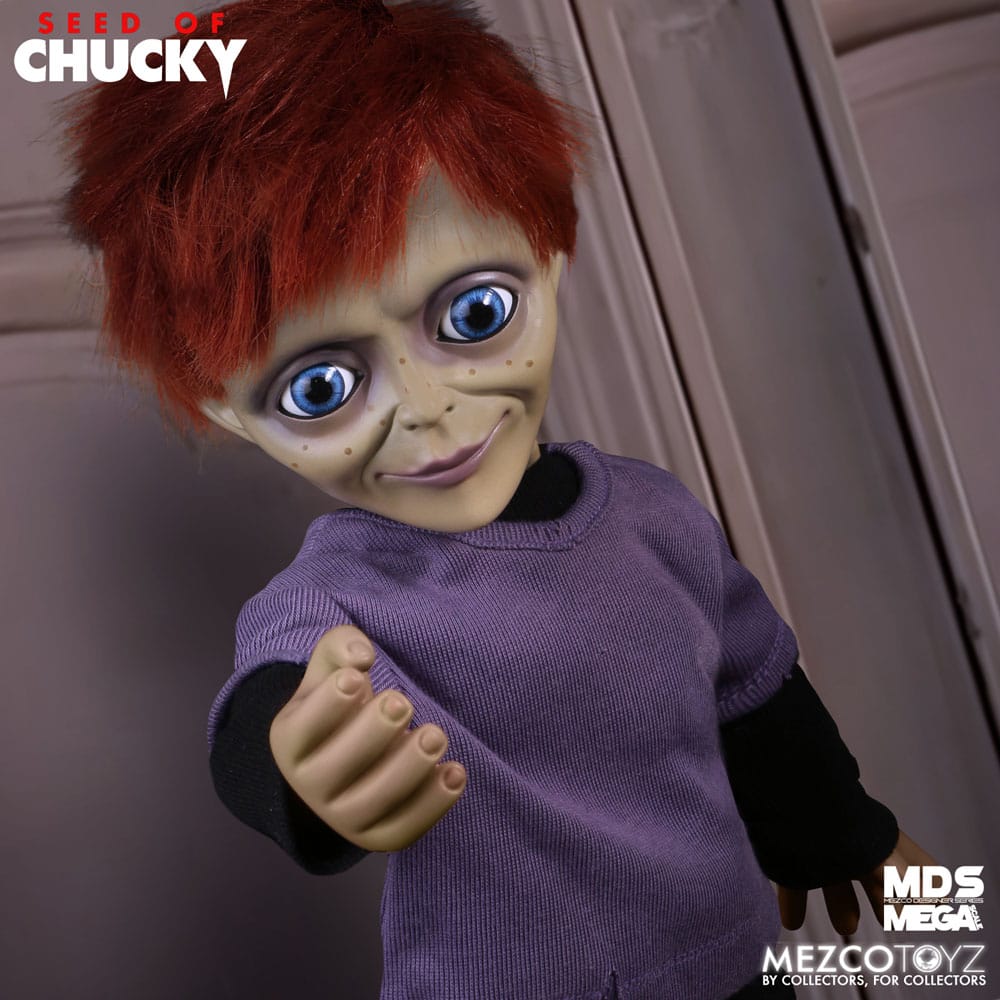 Chucky Jeu d´enfant poupée MDS Mega Scale Glen with Sound 38 cm
