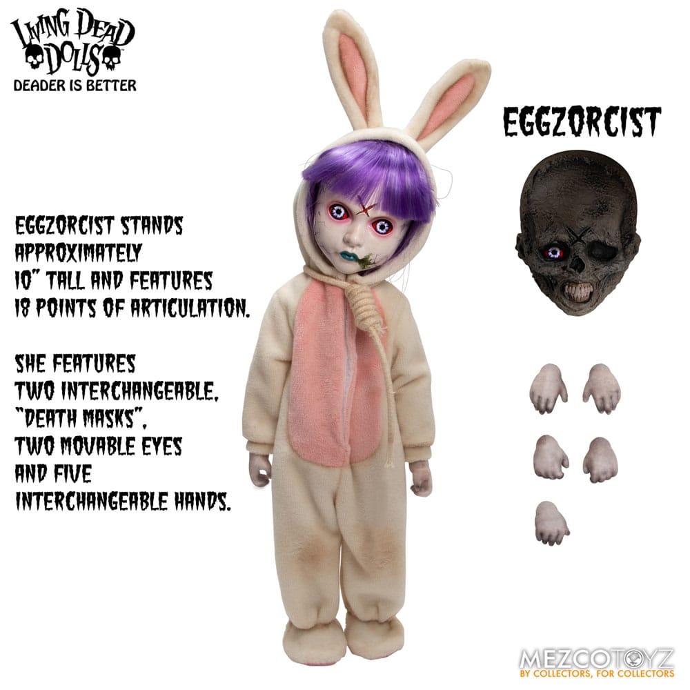 Living Dead Dolls poupée Eggzorcist 25 cm