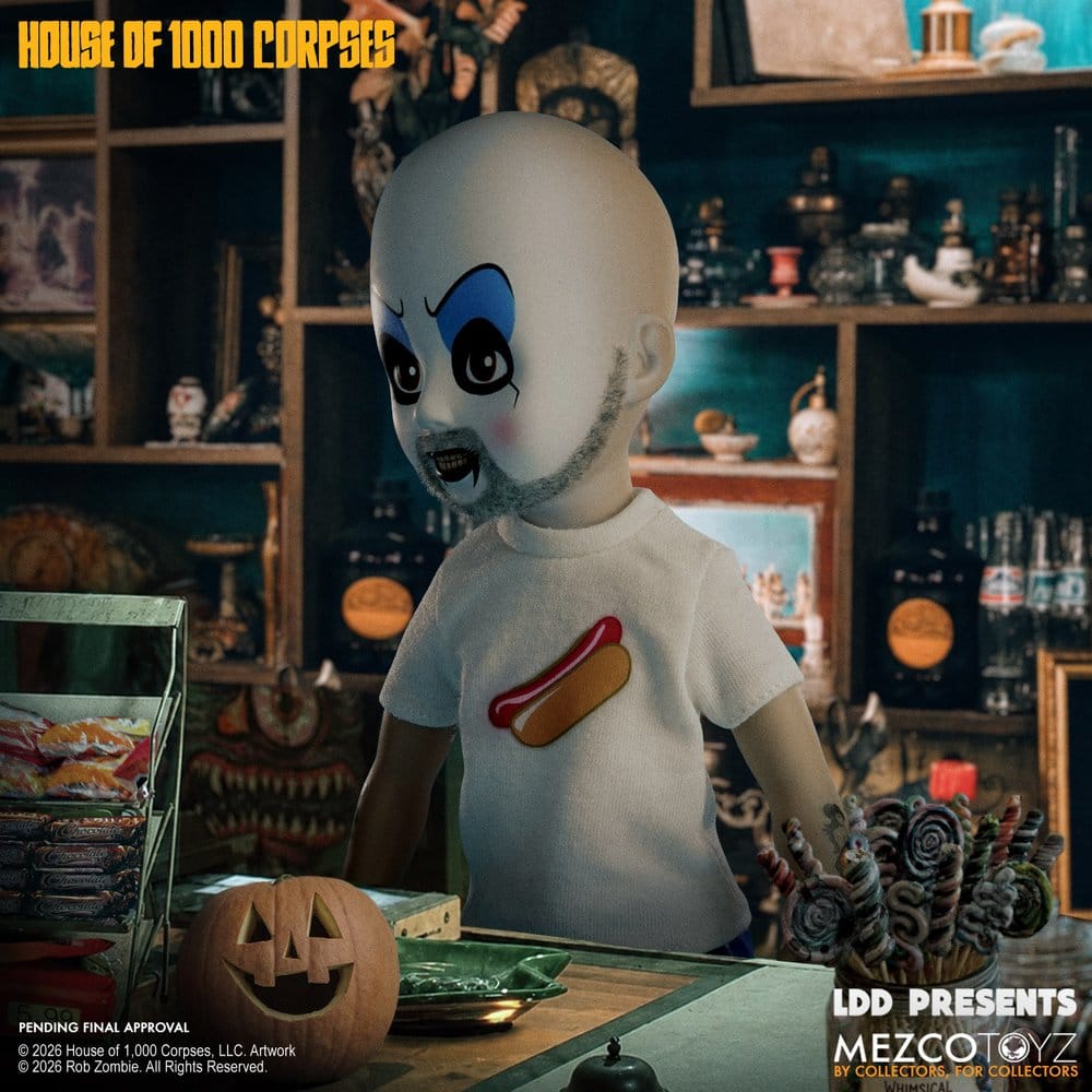 La Maison des mille morts LDD Presents poupée Captain Spaulding 25 cm