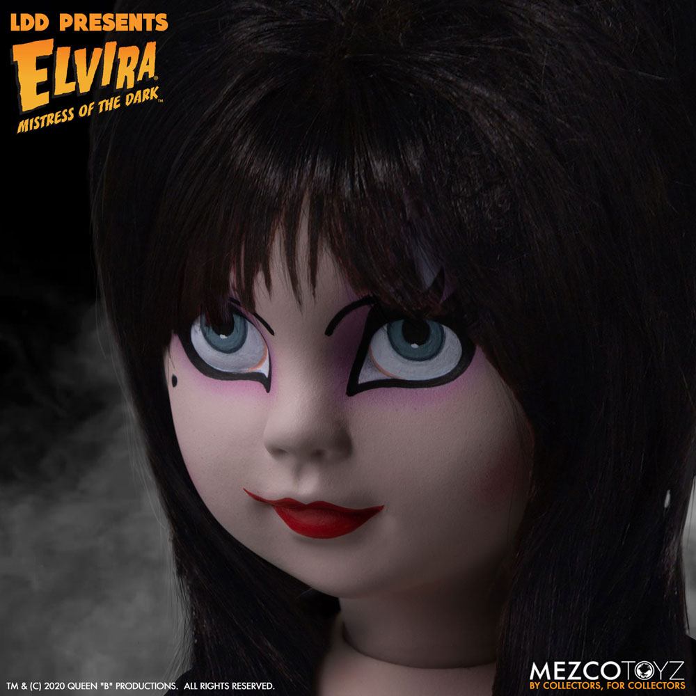 Elvira maîtresse des ténèbres Living Dead Dolls poupée Elvira 25 cm