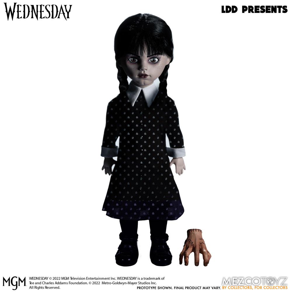 Wednesday Living Dead Dolls poupée Wednesday Addams 25 cm