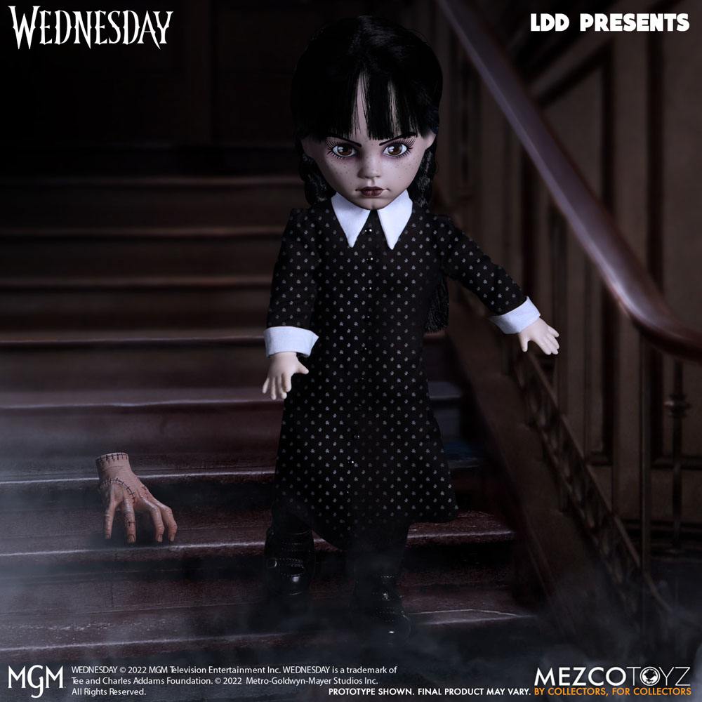 Wednesday Living Dead Dolls poupée Wednesday Addams 25 cm