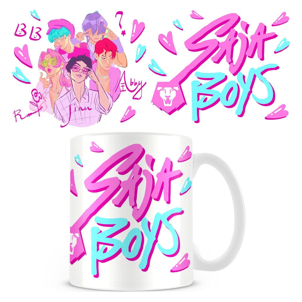 KPop Demon Hunters mug Saja Boys