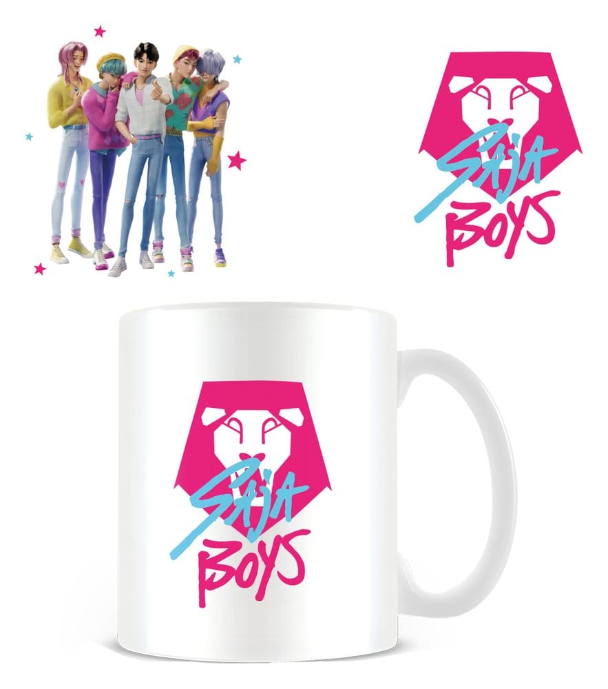 KPop Demon Hunters mug Saja Boys White