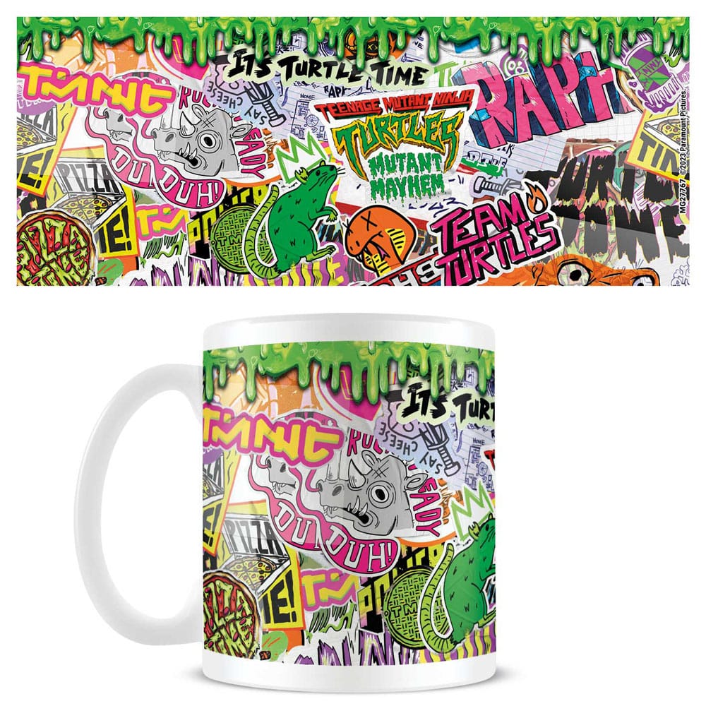 Tortues Ninja mug Mutant Mayhem Graffiti