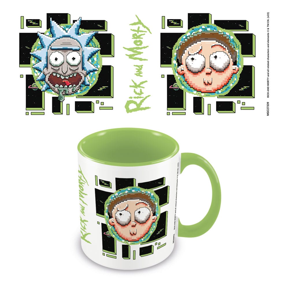 Rick and Morty mug Pixel Breakout