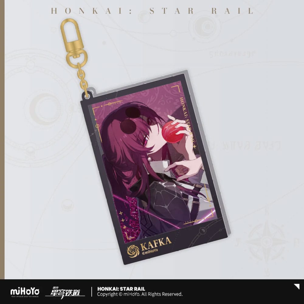 Honkai: Star Rail porte-clés Countdown Departure Series Kafka Glitter 9 cm