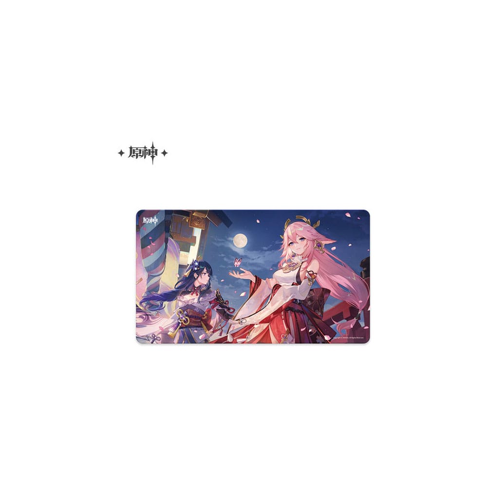 Genshin Impact Tapis de souris When the Sakura Bloom 70 x 40 cm