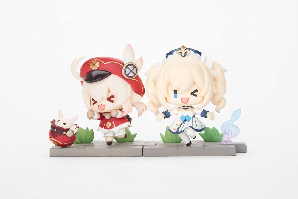 Genshin Impact Battle Scene Series pack 6 trading figures Mondstadt Edition 5 cm