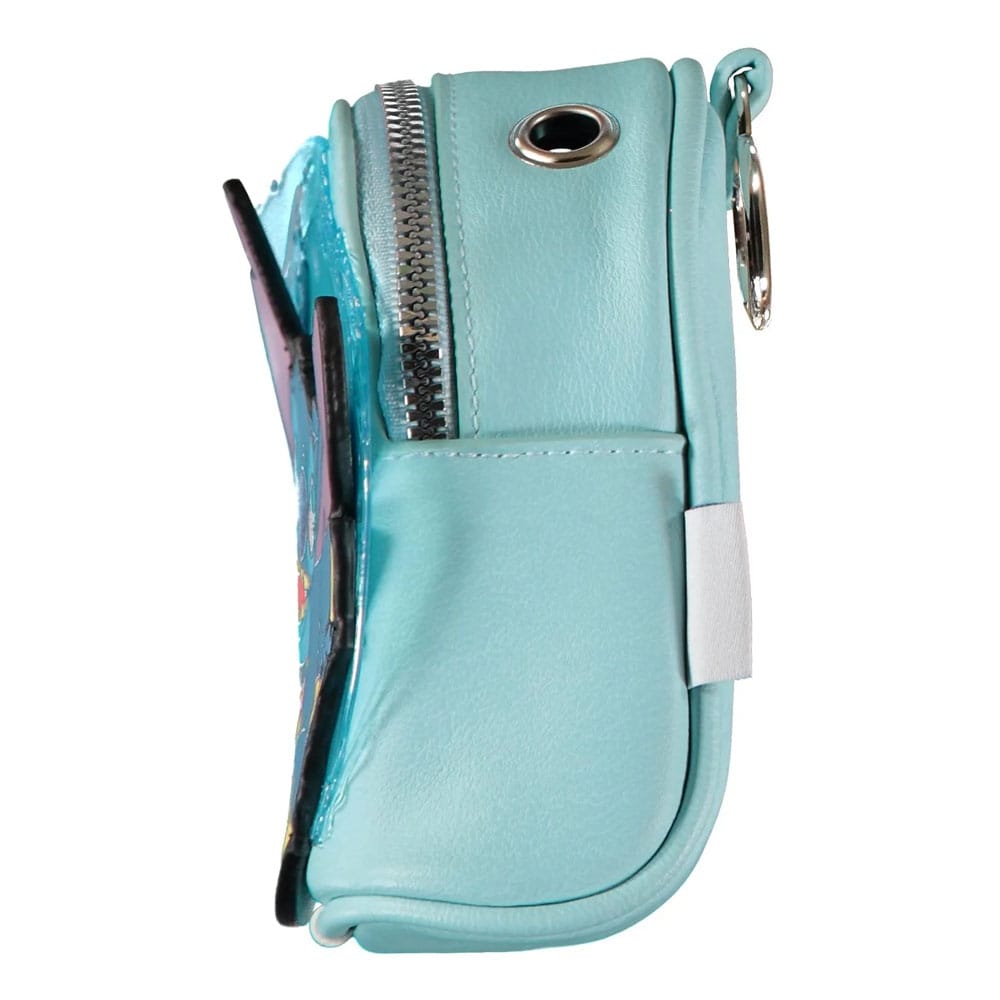 Lilo & Stitch Porte-monnaie avec porte-clés  Micro Bag Stitch Surfing