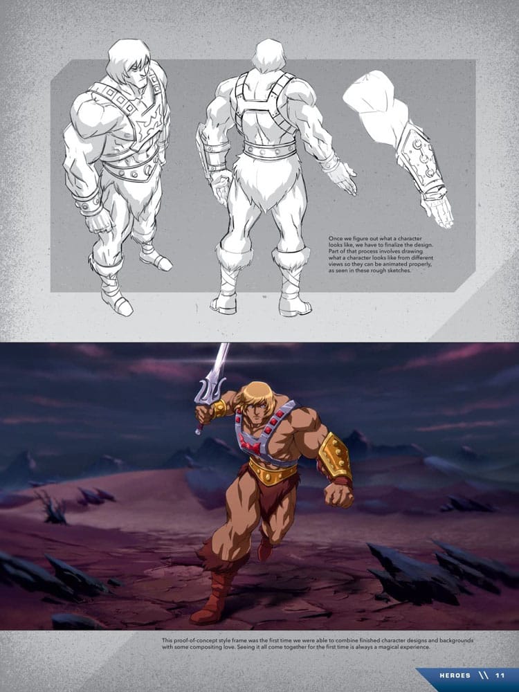 Masters of the Universe Revelation Art book *ANGLAIS*