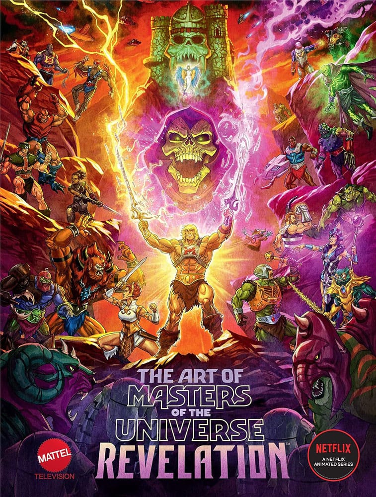 Masters of the Universe Revelation Art book *ANGLAIS*