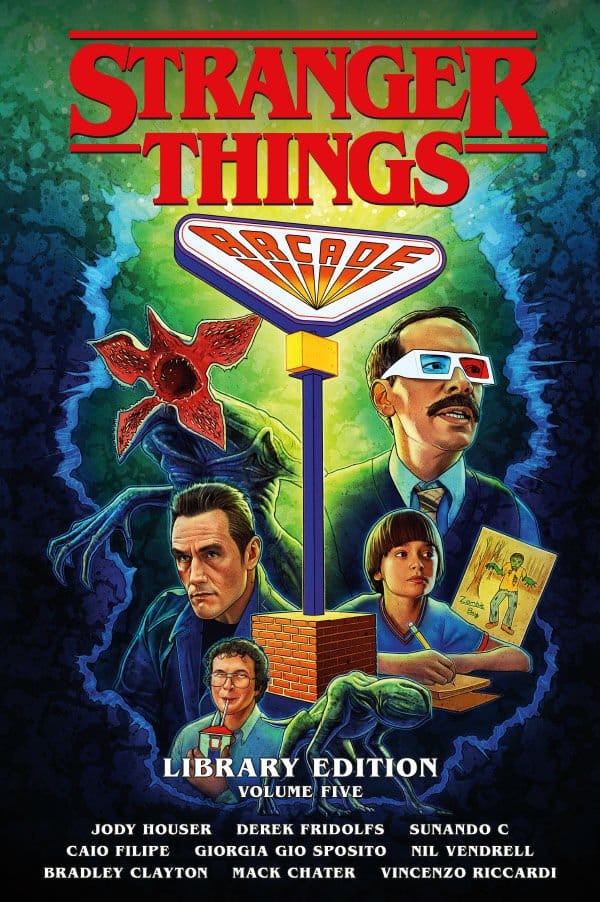 Stranger Things comic Library Edition Volume 5 Hardcover *ANGLAIS*