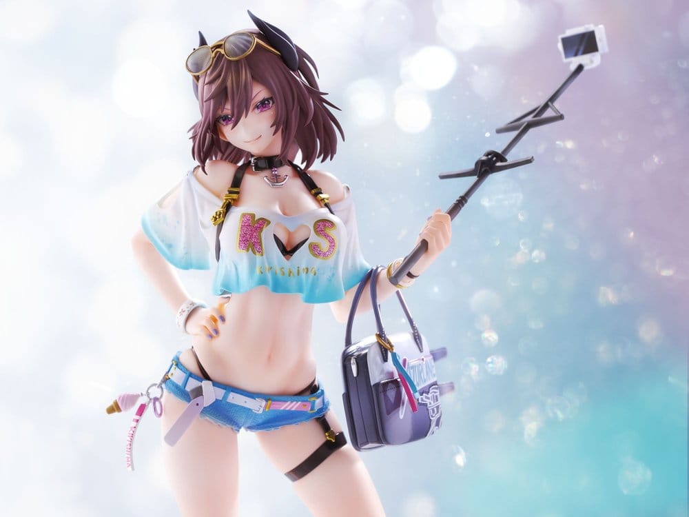 Azur Lane figurine PVC 1/7 Kirishima Bravely Summer TF edition 28 cm