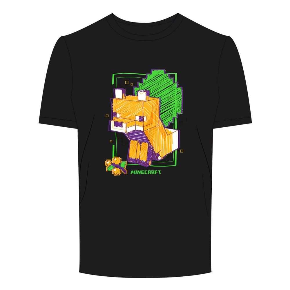 Minecraft T-Shirt Fox (L)