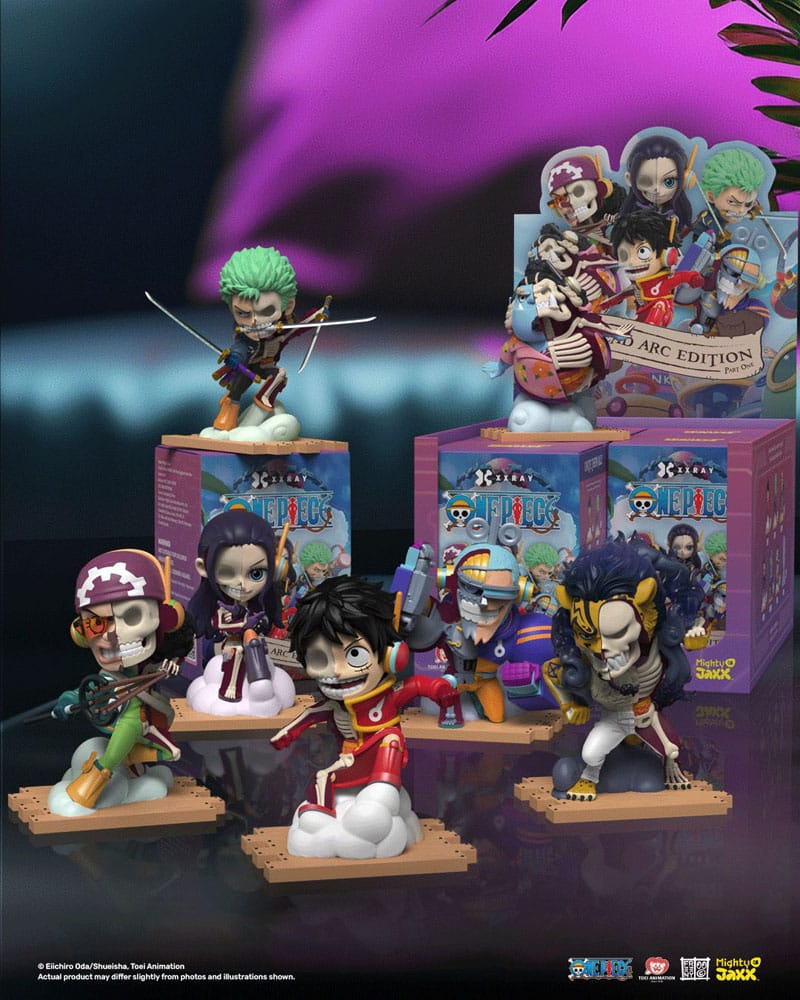 One Piece XXRAY 4 inch Vinyl Figure Egghead Arc Series Part 1 Blind Box Display (6)