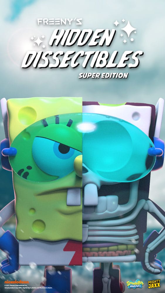 Spongebob Squarepants présentoir Blind Box Hidden Dissectibles Series 04 (Super ed.) (12)